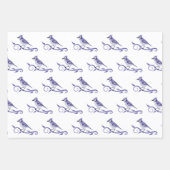 Blue Jay Wrapping Paper Set Geschenkpapier Set (Vorderseite)
