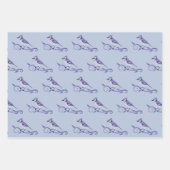 Blue Jay Wrapping Paper Set Geschenkpapier Set (Vorderseite 3)