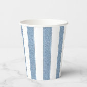 Blue Jean Baby Baby Shower  Pappbecher (Rückseite)