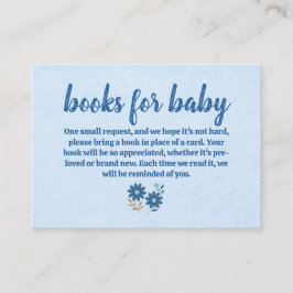 Blue Jean Baby Books for Baby Visitenkarte