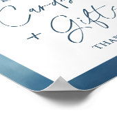 Blue Jean Baby Cards & Gifts Zeichen Poster (Ecke)