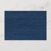 Blue Jean Baby Denim Baby Duwer Diaper Raffle Begleitkarte (Rückseite)