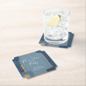 Blue Jean Baby Denim Baby Shower Untersetzer (Vor Ort)