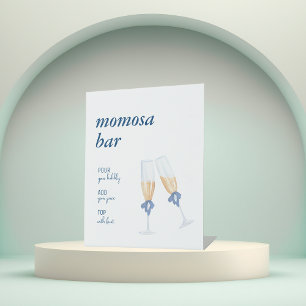 Blue Jean Baby Mama-osa-Bar-Zeichen Tablette Sockelschild