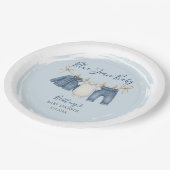 Blue Jean Baby Shower Baby Outfit Pappteller