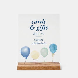Blue Jean Baby Shower | Denim Cards & Gifts Table Acrylschild