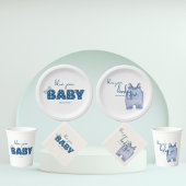 Blue Jean Baby Showware | Denim Party Pappteller