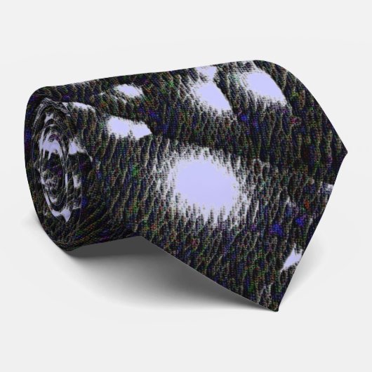 Blue Jean Bubbles 2 Krawatte (Gerollt)