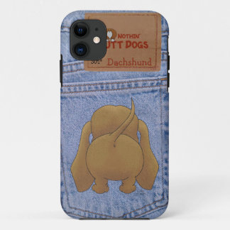 Blue Jean Dackel Hintern Case-Mate iPhone Hülle