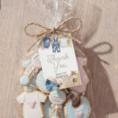 Blue Jean Denim Gift Tag Geschenkanhänger