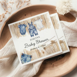 Blue Jean Denim  Serviette