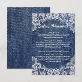 Blue Jean Denim und Maßnahmen zur Sicherheit von L