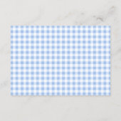 Blue Jean Diaper Raffle Card  Begleitkarte (Rückseite)