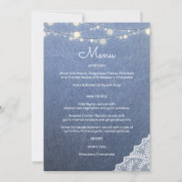 Blue Jean Lace String Lights