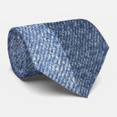 Blue Jean Neck Tie Krawatte (Gerollt)
