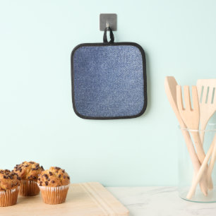 Blue Jean Pot Holder Topflappen