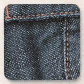 Blue Jean Stitching.jpg Untersetzer (Vorderseite)