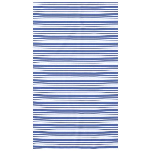 Blue Jean Stripes Tischdecke (Vorderseite)