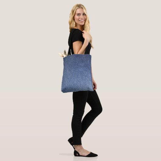 Blue Jean Tote Bag Tasche (Am Model)