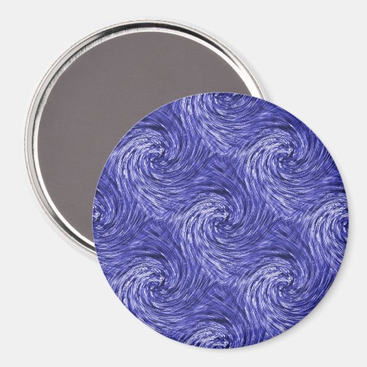 Blue Jean Twirls..... Magnet (Vorderseite/Rückseite)