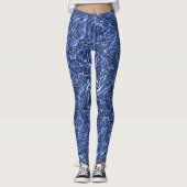 Blue Jean wirl...... Leggings (Vorderseite)