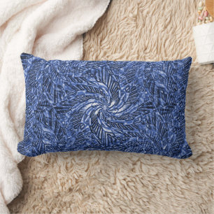 Blue Jean wirl...... Lendenkissen