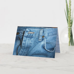 Blue Jean Your Inved Card Einladung