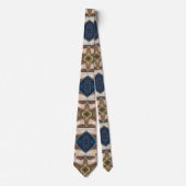 Blue Jeans and Dusty Trails (größere Version) Krawatte (Vorderseite)