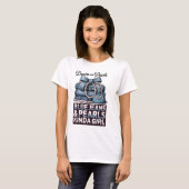 Blue Jeans and Pearls Kinda Girl Shirt (Vorne ganz)