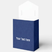 Blue Jeans Denim Gefallen oder Geschenkboxen Benut Geschenkschachtel (Offen)