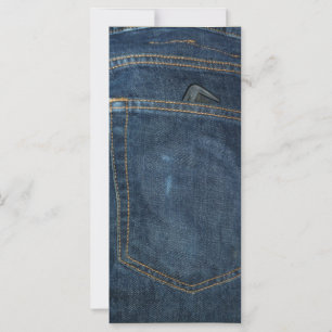 Blue Jeans Denim Pocket