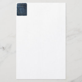 Blue Jeans-Denim-Tasche Briefpapier