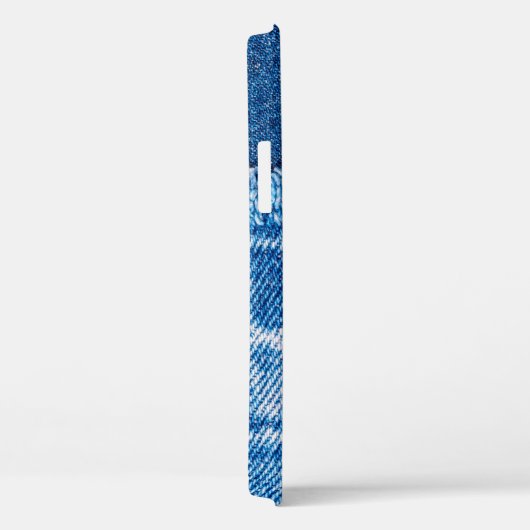 Blue Jeans Denim Textur Case-Mate iPhone Hülle (Rückseite / Rechts)