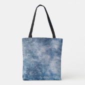 Blue Jeans Denim, texturierte Hintergründe. Tasche (Rückseite)