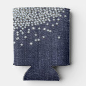 Blue Jeans Diamonds Can Cooler Dosenkühler (Rückseite)
