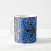 Blue jeans fashion kaffeetasse (Vorderseite Links)