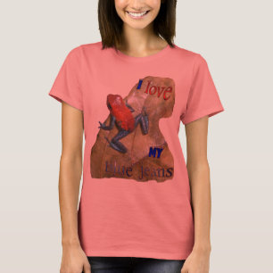 Blue Jeans Frog Frauen Bio App. T-Shirt