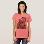 Blue Jeans Frog Frauen Bio App. T-Shirt (Vorne ganz)