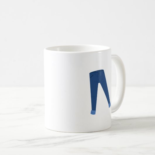 Blue Jeans Kaffeetasse (VorderseiteRechts)