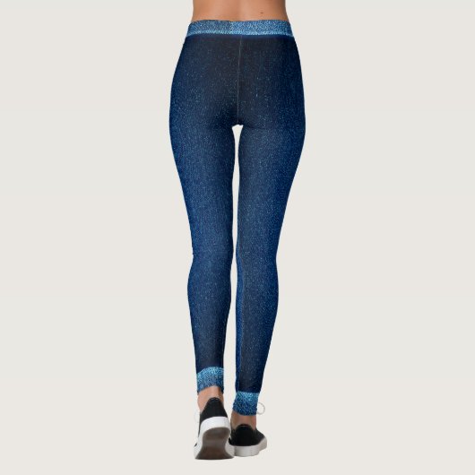 Blue Jeans Leggings (Rückseite)