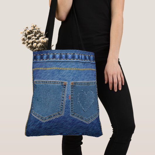 Blue Jeans Look Carry-all Tasche (Von Nahem)