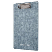 Blue Jeans Look Clipboard - Trendy and Functional Klemmbrett (Links)