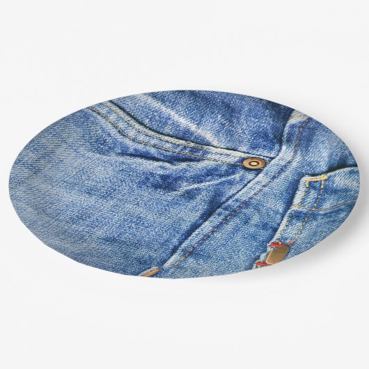 BLUE JEANS PAPPTELLER (Schrägansicht)