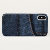 Blue Jeans Pocket Case-Mate iPhone Hülle (Rückseite (Horizontal))