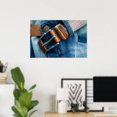 Blue Jeans Poster (Heimbüro)