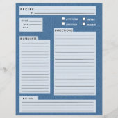 Blue Jeans Recipe (Rückseite)