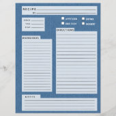 Blue Jeans Recipe (Vorderseite)