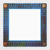 Blue Jeans Seam Niedlich Country Waterproof Etiketten (Design 2)