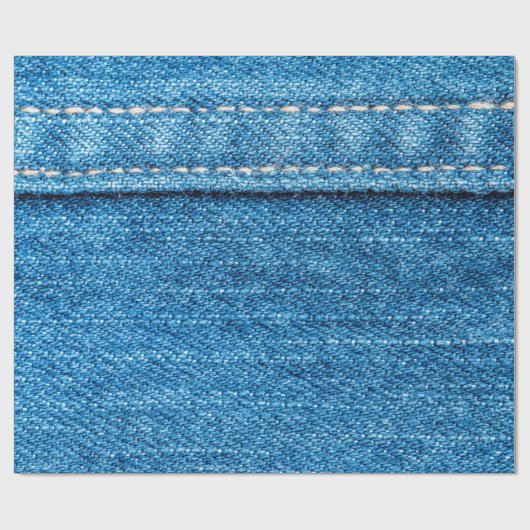 Blue Jeans Textur Hintergrund. Geschenkpapier (Flach)