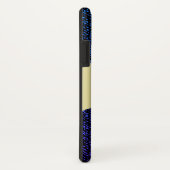 Blue Jeans Texture (lila) Case-Mate iPhone Hülle (Hinten/Rechts)